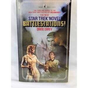 Pocket Books Star Trek NovelBattlestations! #31 Diane Carey 1986